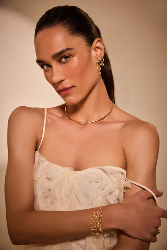 Brinco Sunset Duplo 18k