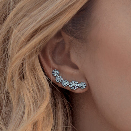 Brinco Snow Earcuff 18k