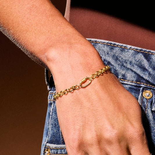 Pulseira Elo Corrente 18k