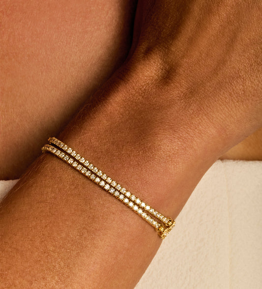 Pulseira Elo Riviera 18k