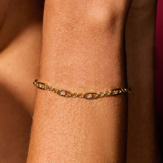Pulseira Elo Tiny 18k
