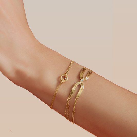 Pulseira Sunset Brilhante 18k