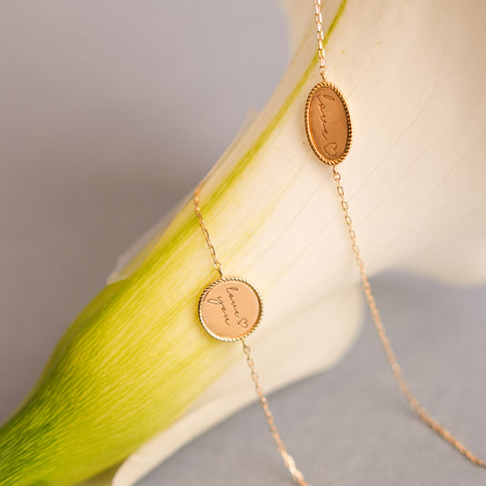 Pulseira Imprint Redonda 18k