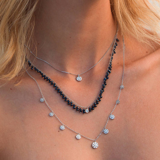 Colar Snow Curto 18k
