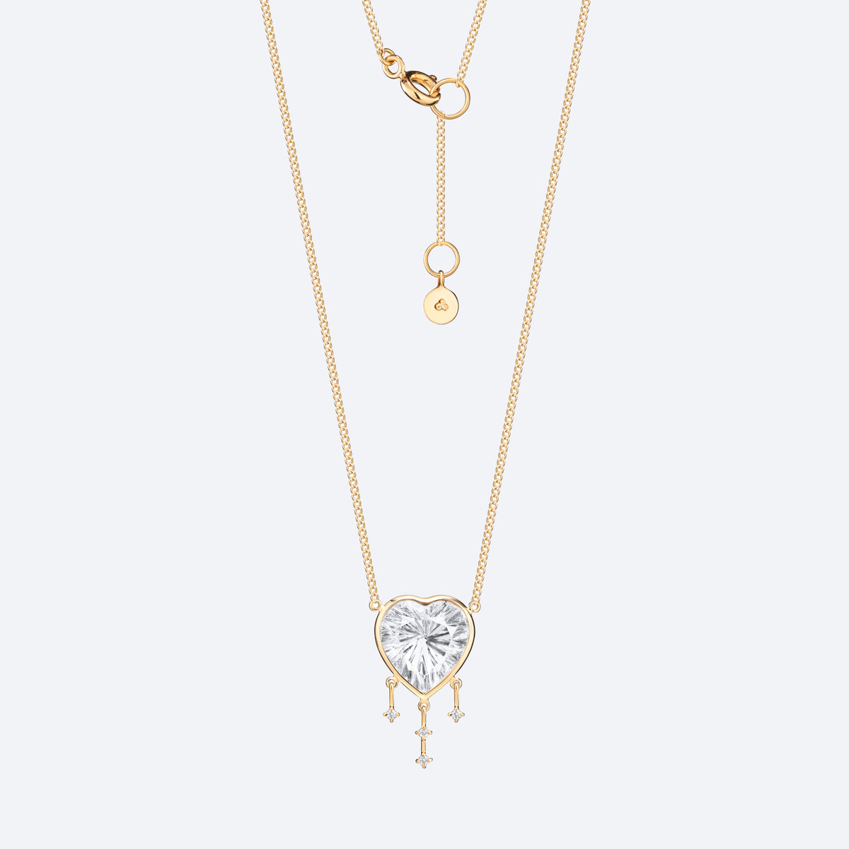 Colar Pulse Cristal 18k