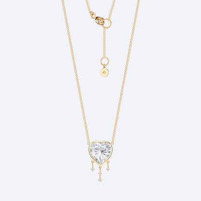 Colar Pulse Cristal 18k