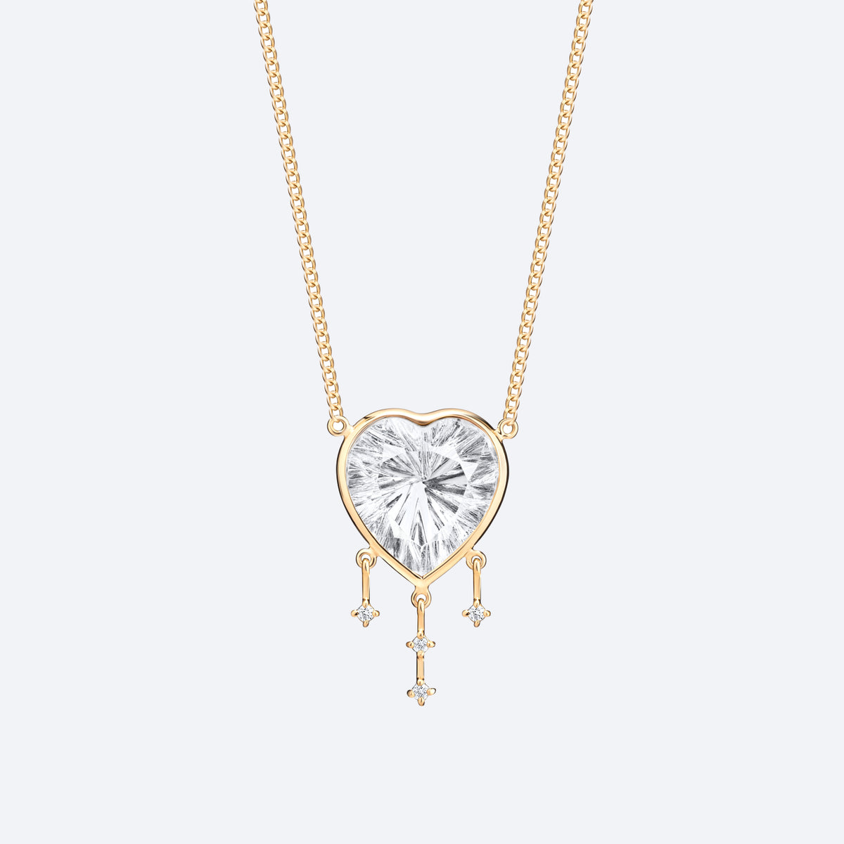 Colar Pulse Cristal 18k