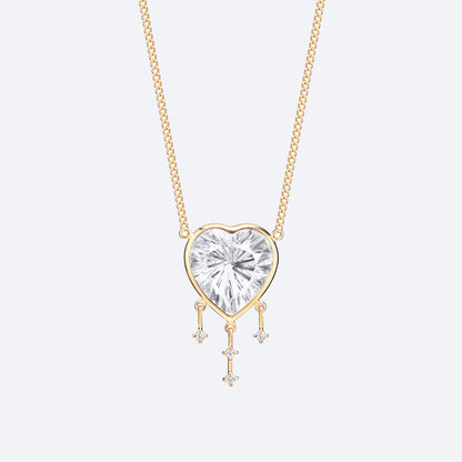 Colar Pulse Cristal 18k