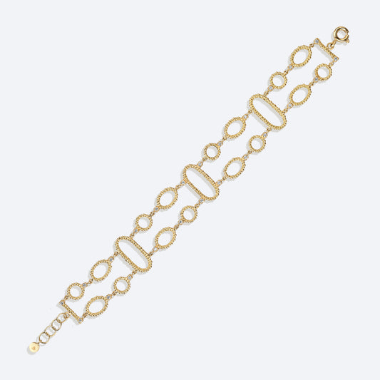 Pulseira Duna Dupla 18k