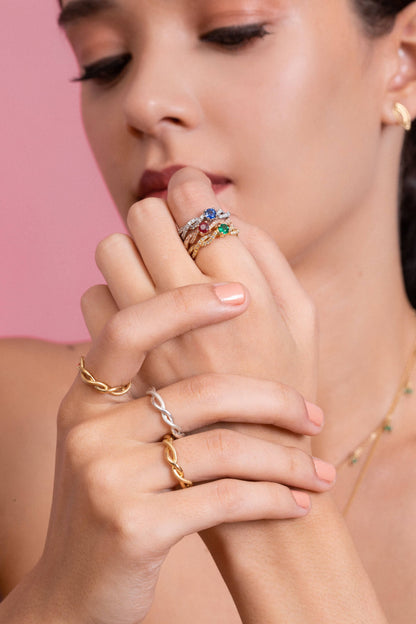 Aliança Nós 18k