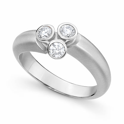 Anel Trilogia 18k