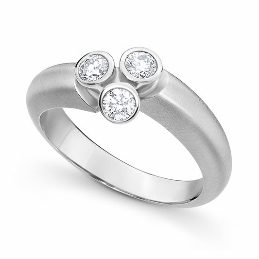 Anel Trilogia 18k
