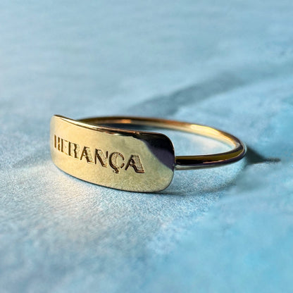 Anel Palavra 18k
