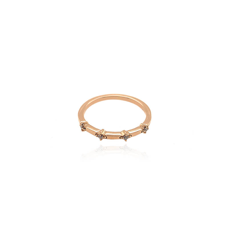 Anel Clássico Bruna 18k