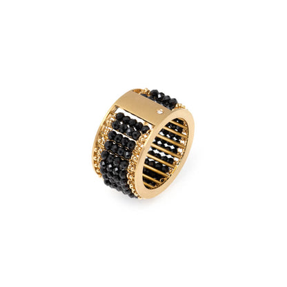Anel Crochê Espinélio 18k