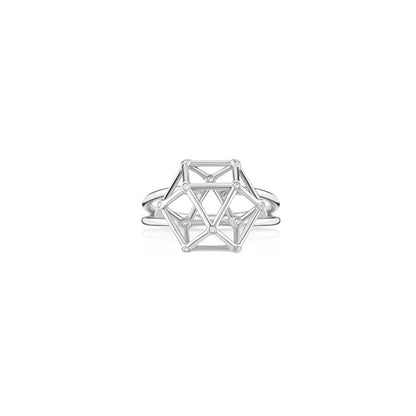 Anel Equilibrium M com Brilhantes18k