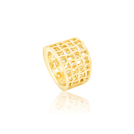 Anel Escher P 18k
