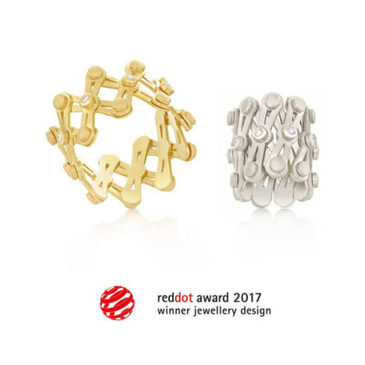 Anel Extend com Brilhantes 18k