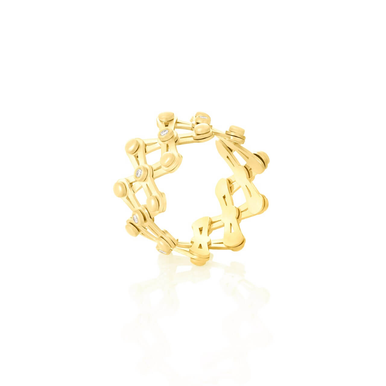 Anel Extend com Brilhantes 18k