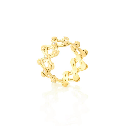 Anel Extend com Brilhantes 18k