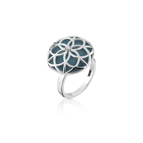 Anel Flor da Vida G 18k