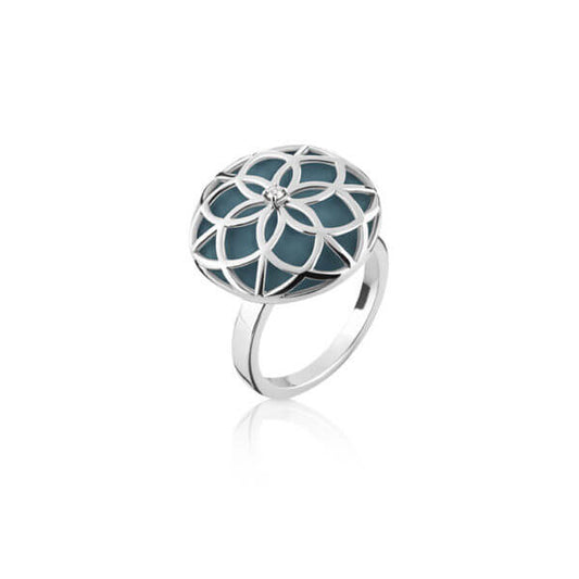 Anel Flor da Vida G 18k