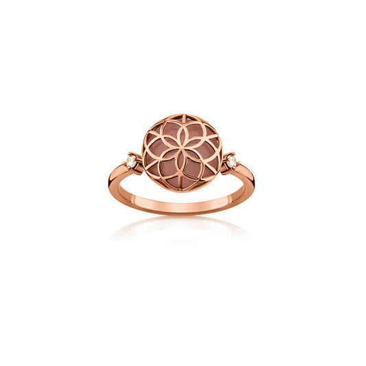 Anel Flor da Vida M 18k