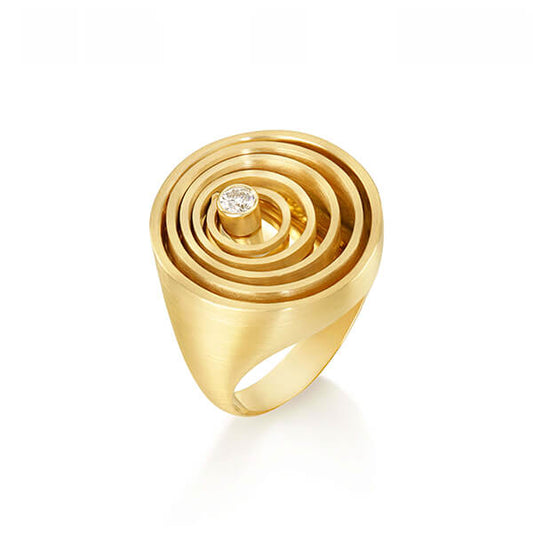 Anel Ressonância 18k