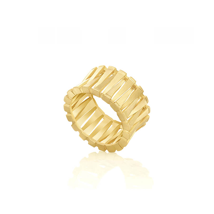 Anel Ripas 18k