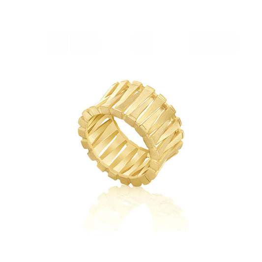 Anel Ripas 18k