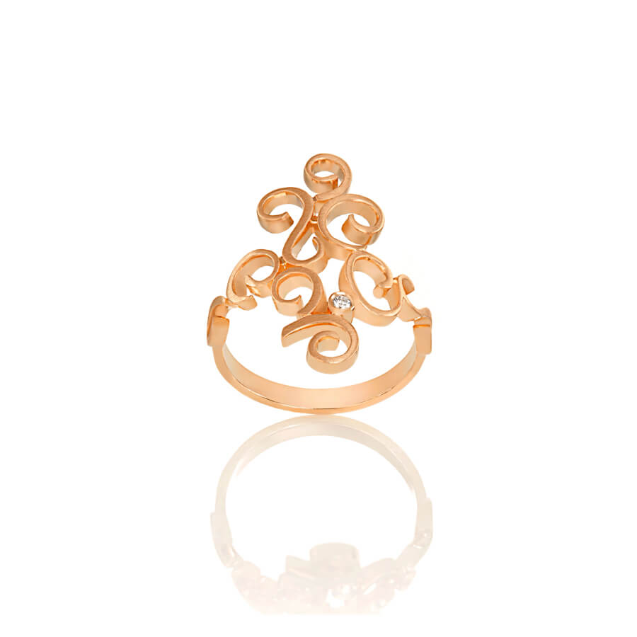 Anel Tribal 18k