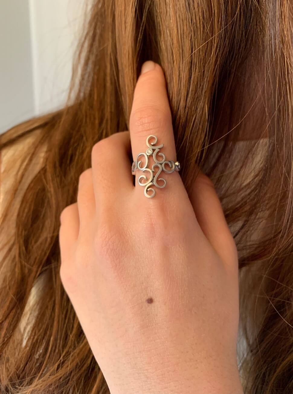Anel Tribal 18k