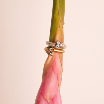 Anel Trilogia 18k