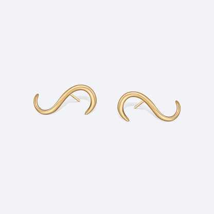 Brinco Bossa Dual 18k