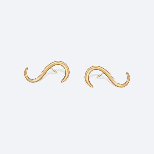 Brinco Bossa Dual 18k