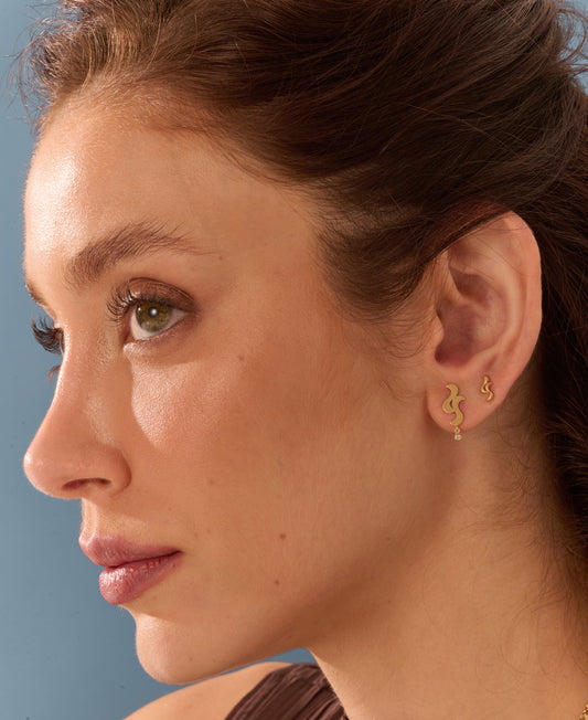 Brinco Piercing Bossa 18k