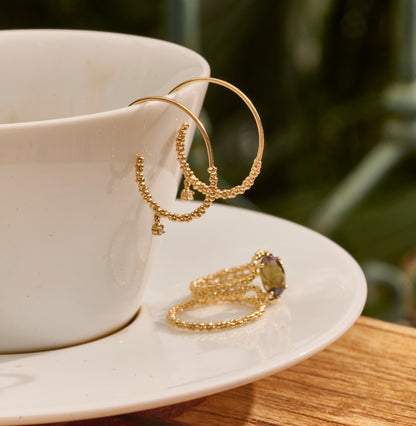 Brinco Argola Duna 18k