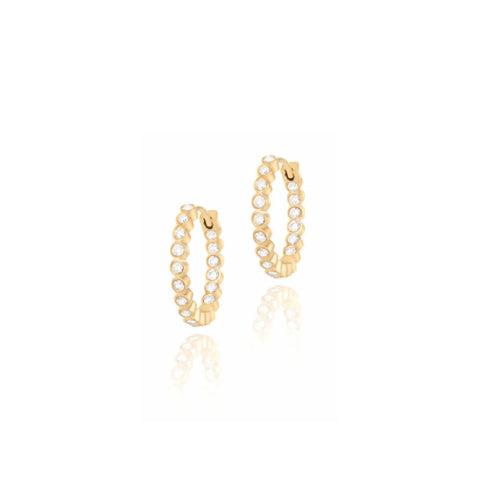 Brinco Argola Glow Petit 18k