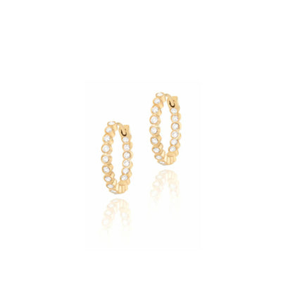 Brinco Argola Glow Petit 18k