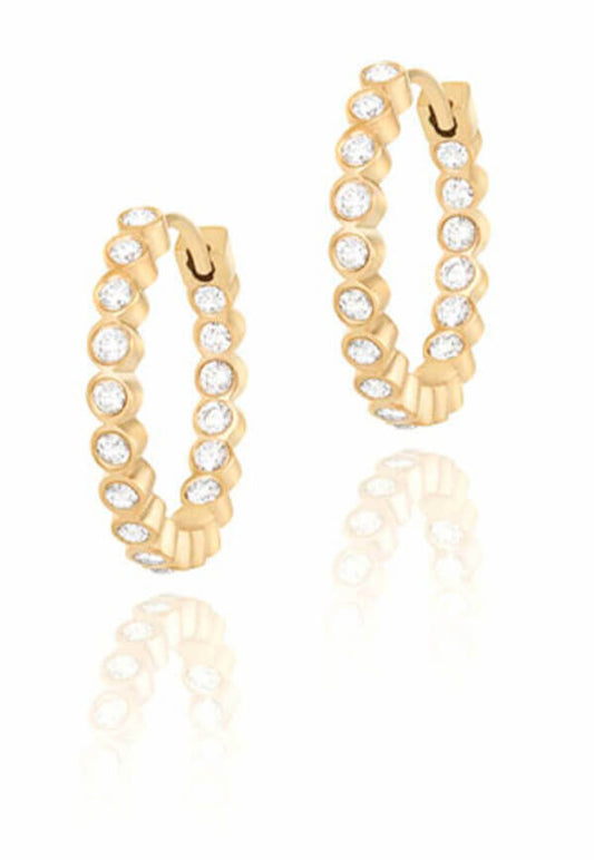 Brinco Argola Glow Petit 18k