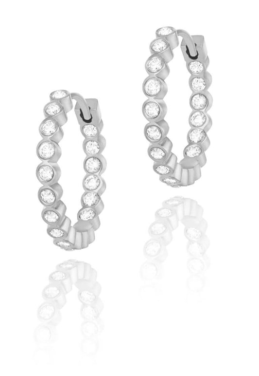 Brinco Argola Glow Petit 18k