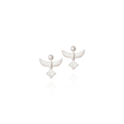 Brinco Asas de Anjo 18k