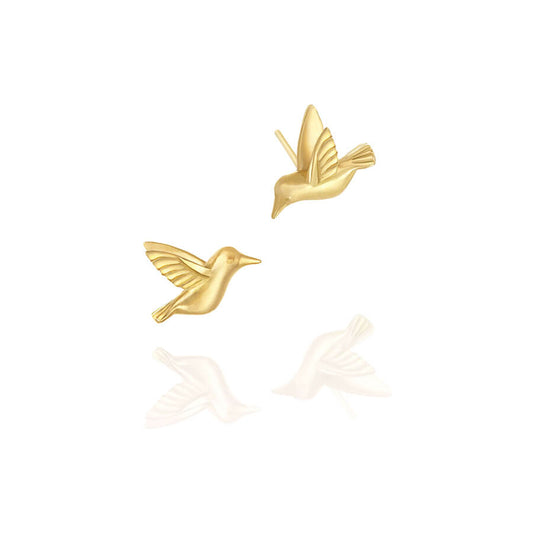 Brinco Beija-Flor 18k