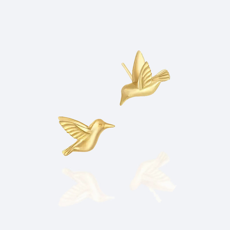 Brinco Beija-Flor 18k