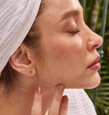 Brinco Duna Andaluzita Redondo 18k