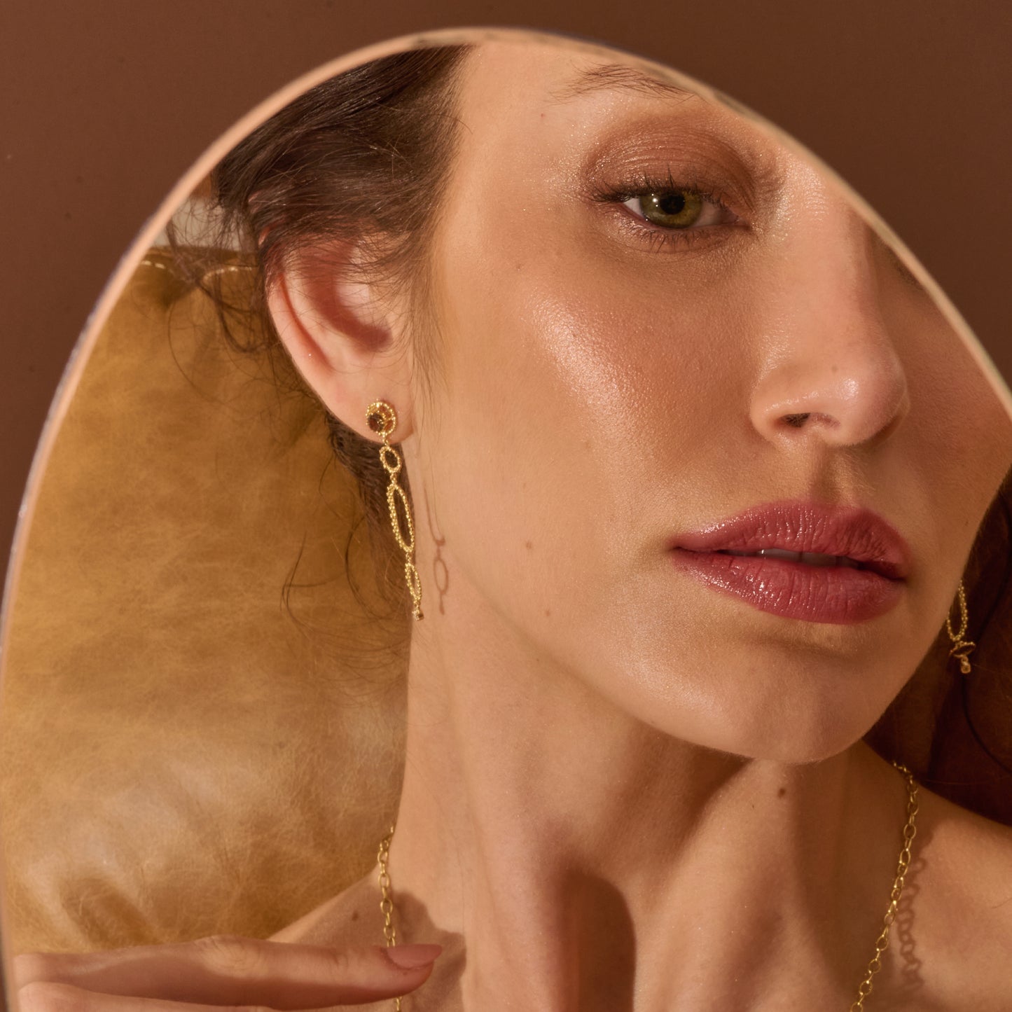 Brinco Duna Elos Uno 18k