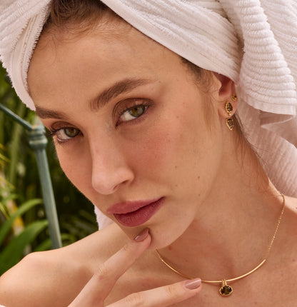 Brinco Ear Jacket Duna 18k