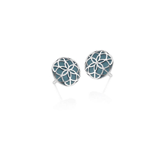 Brinco Flor da Vida Espeto 18k