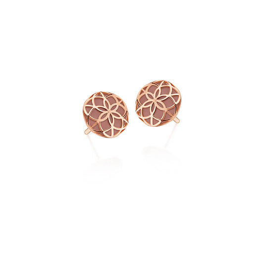 Brinco Flor da Vida Espeto 18k