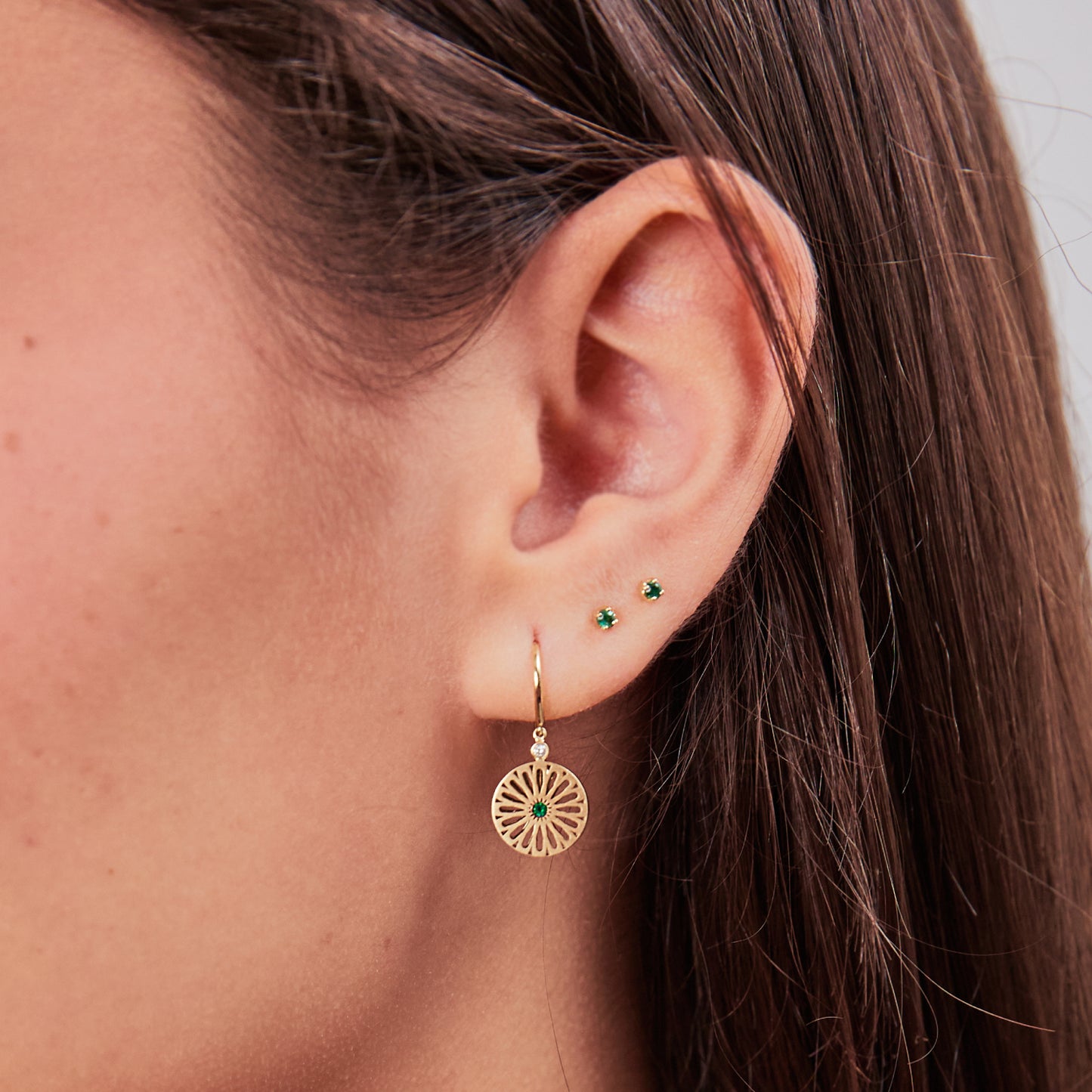 Brinco Gaudí Mini 18k